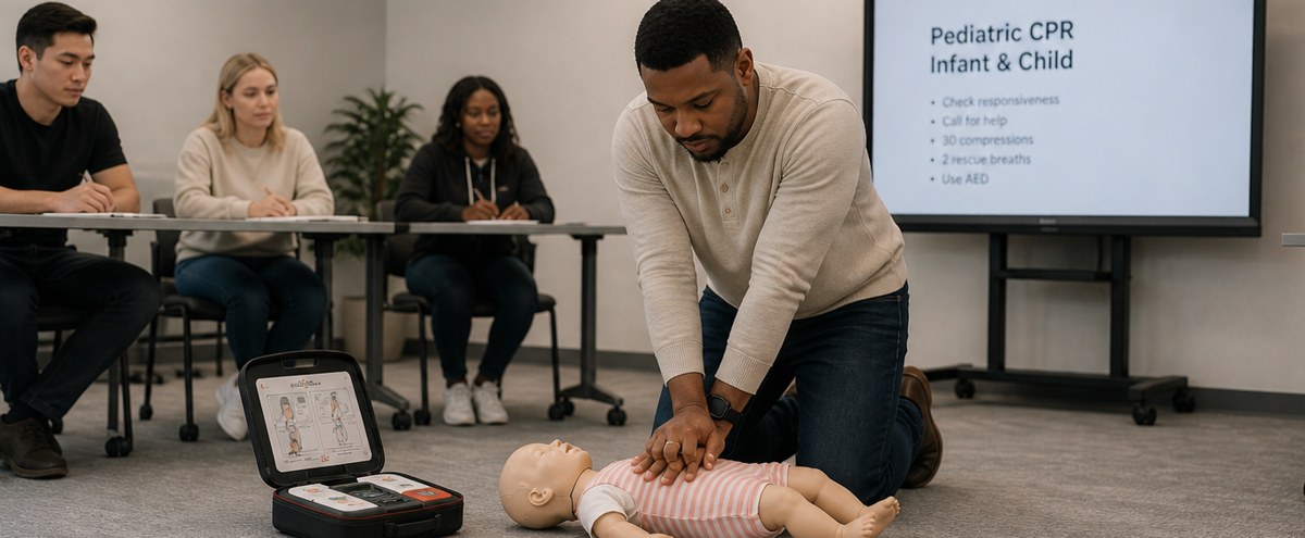 Heartsaver Pediatric First Aid CPR AED